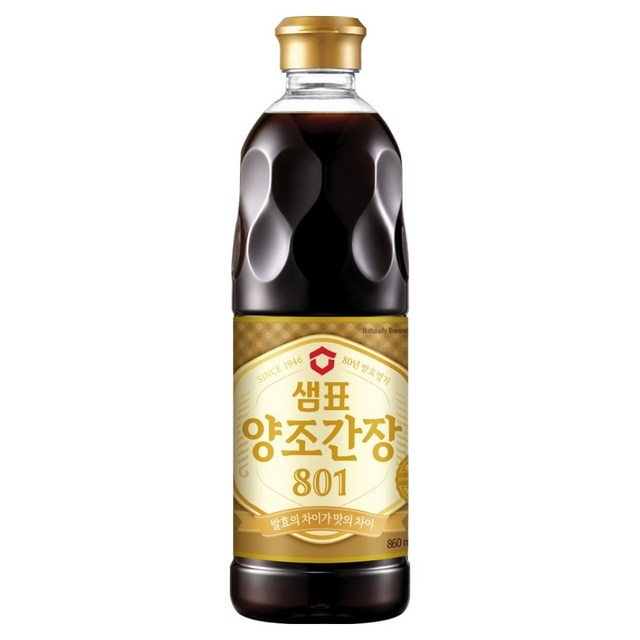 샘표 양조간장 801, 860ml, 1개