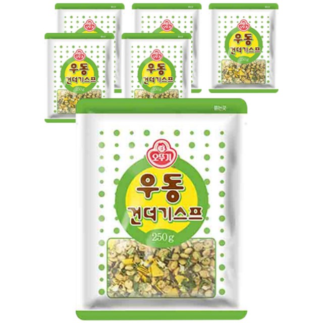 오뚜기 우동 건더기 스프, 250g, 6개