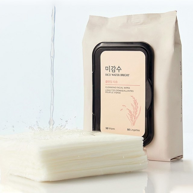 더페이스샵 미감수 브라이트 클렌징 티슈 200g 솔직 후기 | 피부 타입별 분석 - 상품 이미지 4