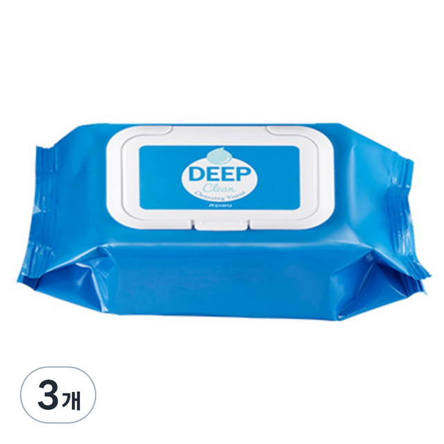 어퓨 딥 클린 클렌징 티슈 솔직 후기 | 피부 타입별 분석 - 상품 이미지 1