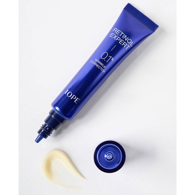 아이오페 뉴 레티놀 엑스퍼트 0.1% 링클 코렉터 아이크림 + 슈퍼바이탈 에멀젼 18ml + 소프너 18ml + 오일 블렌딩 세럼 5ml 기획세트 이미지 2