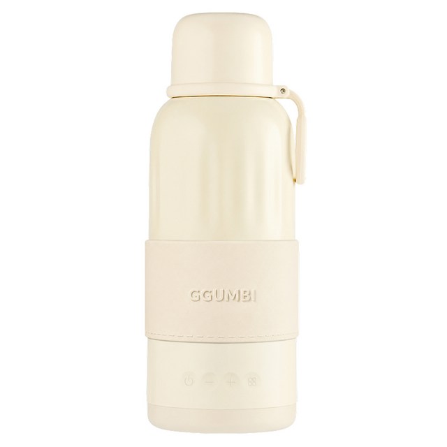 꿈비 배터리 분리형 휴대용 분유포트 슬리브포함 500ml