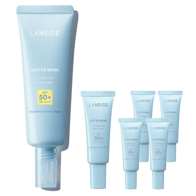 라네즈 워터뱅크 유브이 베리어 선크림 SPF50+ PA++++ 50ml ... 솔직 후기 | 피부 타입별 분석 썸네일