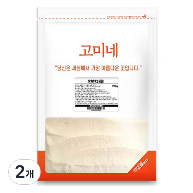 고미네 한천가루, 200g, 2개