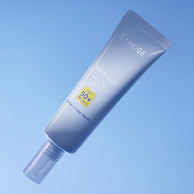 라네즈 워터뱅크 유브이 베리어 선크림 SPF50+ PA++++ 50ml + 10ml 5p 세트 이미지 3