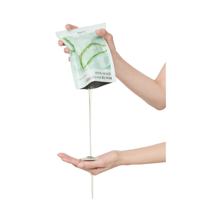 김정문알로에 큐어 리알로에 피토 그린 세럼 마스크팩 솔직 후기 | 실사용자 리뷰 분석 - 상품 이미지 4