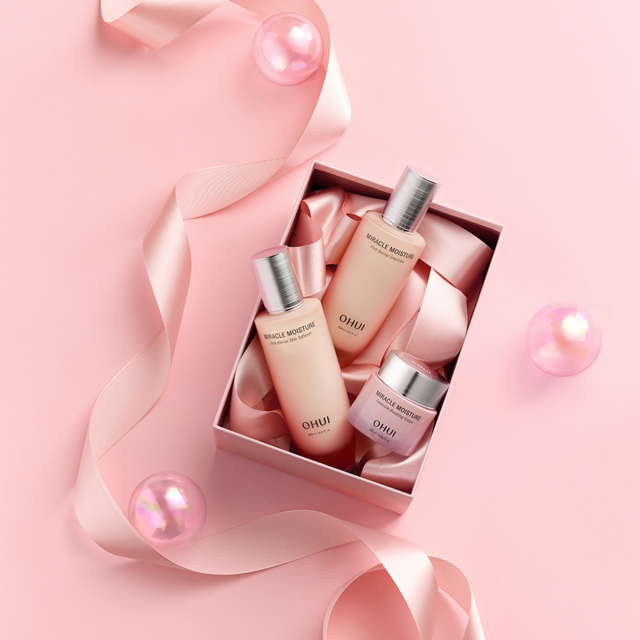 오휘 미라클 모이스처 핑크 베리어 스킨 150ml + 에멀전 130ml ... 솔직 후기 | 피부 타입별 분석 - 상품 이미지 2