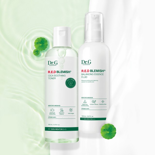 닥터지 레드 블레미쉬 시카 토너 200ml + 로션 150ml 2종 세트 솔직 후기 | 피부 타입별 분석 - 상품 이미지 4