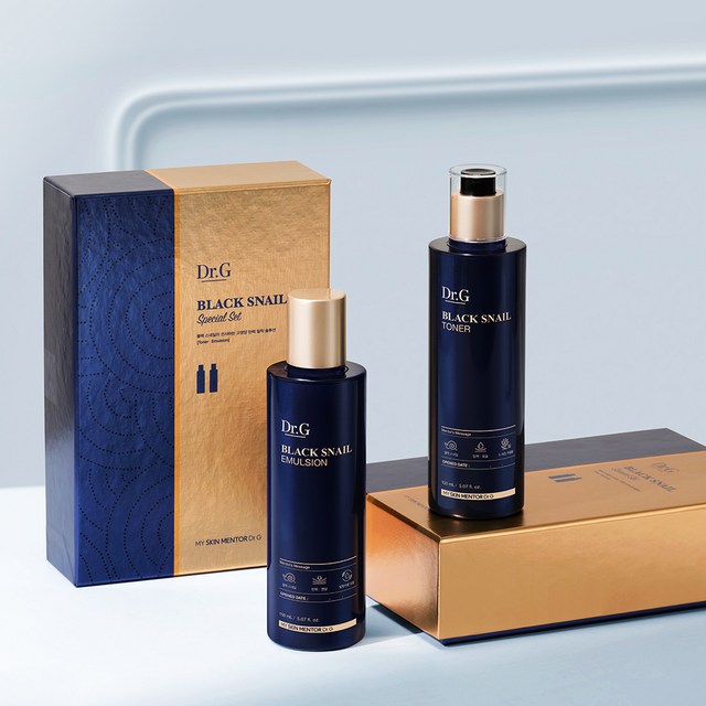 닥터지 블랙 스네일 토너 150ml + 에멀전 150ml 스페셜 2종 세트 이미지 2