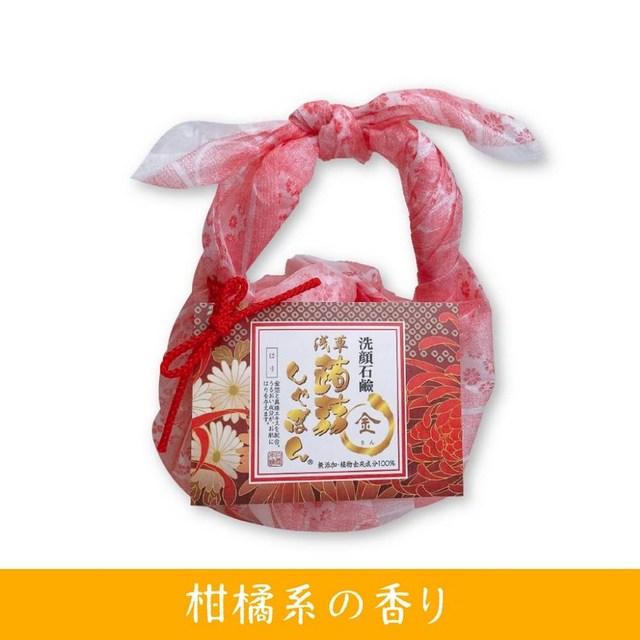 (80g) & 蒟蒻シャボン 아사쿠사 蒟蒻シャボン 금 [향기 리뉴얼] 비누 세안 이미지 4