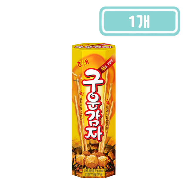 해태제과 구운감자, 27g, 1개