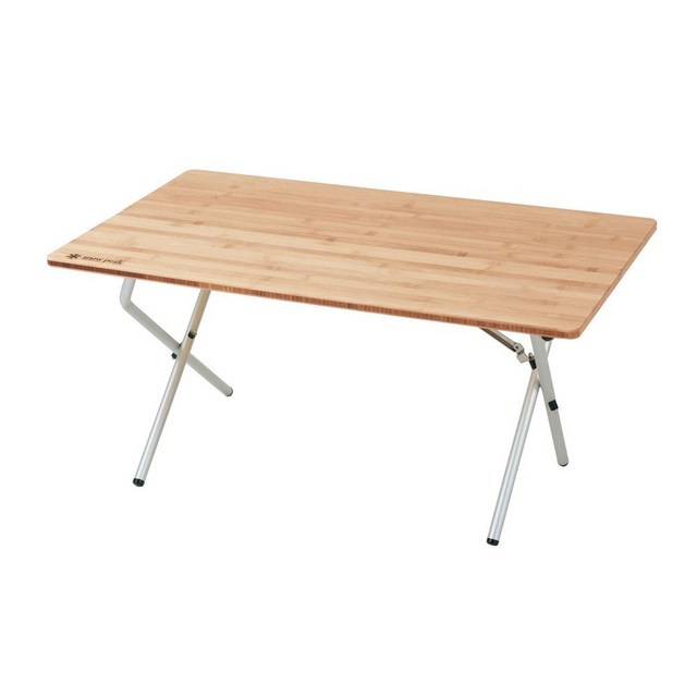 스노우피크 원 액션 테이블 대나무 40cm LV-100TR, 뱀부