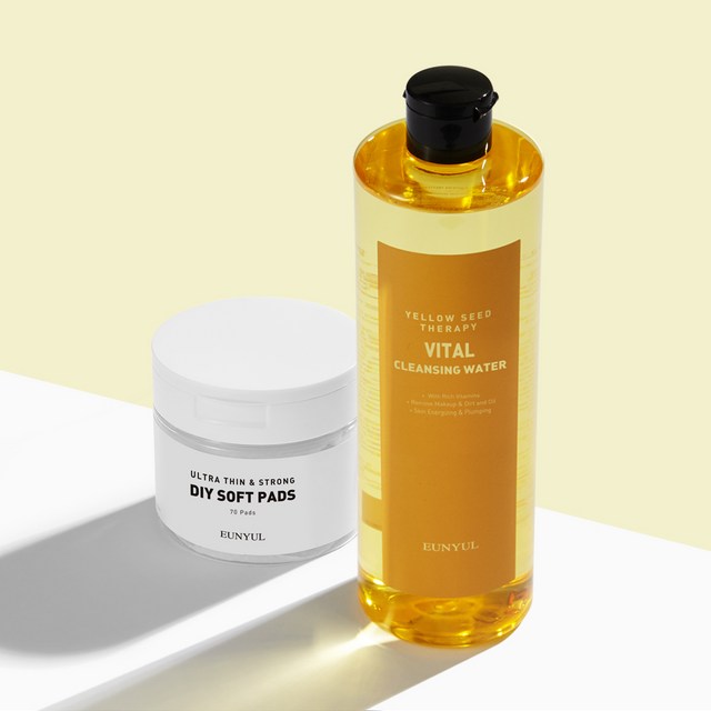 은율 옐로우씨드 테라피 바이탈 클렌징워터 500ml + 패드 70p 세트 솔직 후기 | 실사용자 리뷰 분석 - 상품 이미지 3