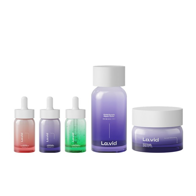 라비드 비비드 5종세트 토너 150ml + 앰플 30ml*3 + 크림 5... 솔직 후기 | 피부 타입별 분석 - 상품 이미지 1