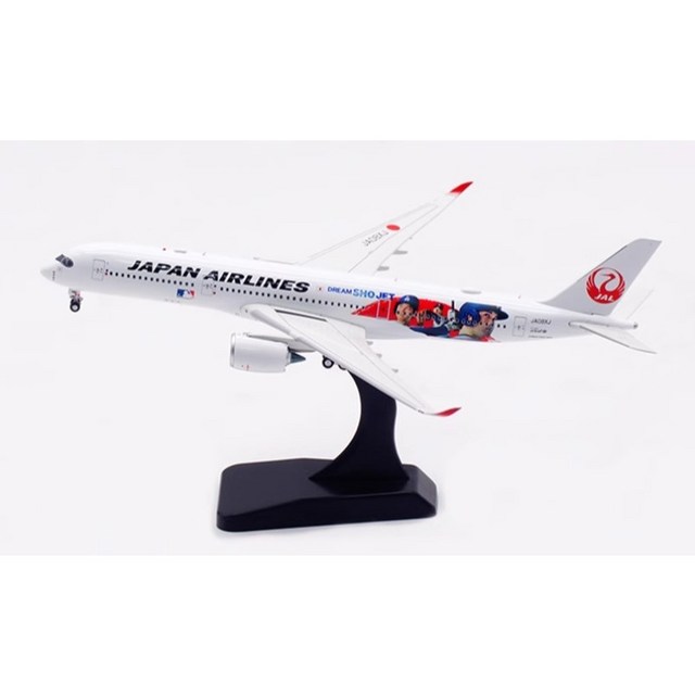Aviation 400 日本航空A350-941 JA08XJ 大谷翔平塗裝1:400 飛機模型可