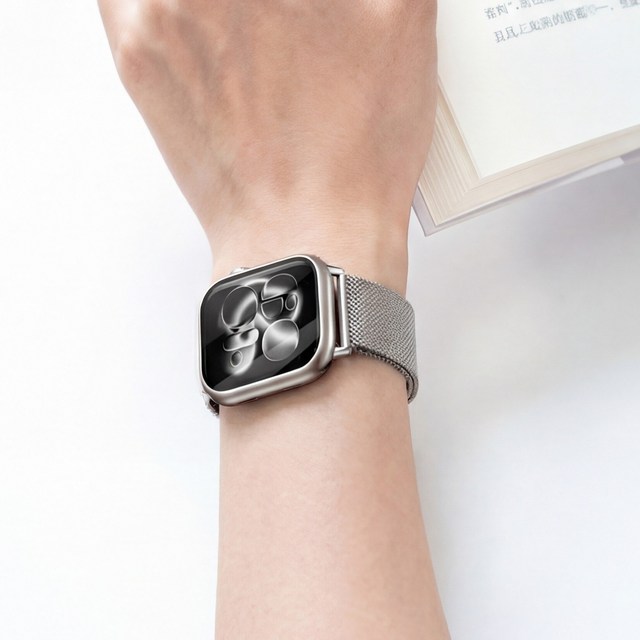 AITEWO Watch Apple Watch SE2\SE3-тай нийцтэй металл оосор