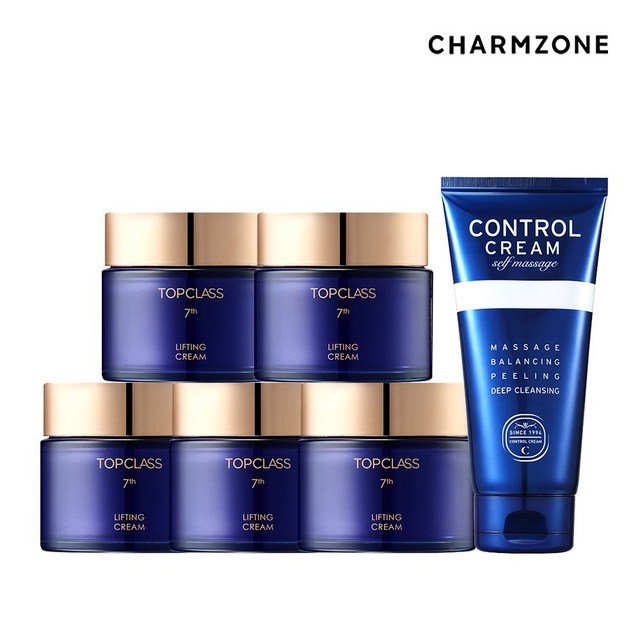참존 탑클래스 7세대 리프팅 크림 트리플 콜라겐 50ml 5개+콘트롤크림... 솔직 후기 | 피부 타입별 분석 썸네일