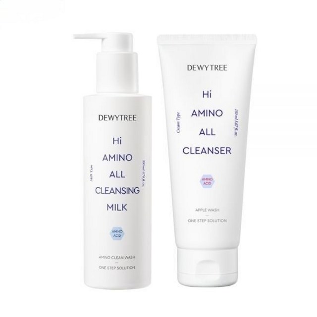 듀이트리 하이 아미노 올 클렌징 밀크 200ml + 폼 150ml 세트 솔직 후기 | 피부 타입별 분석 썸네일