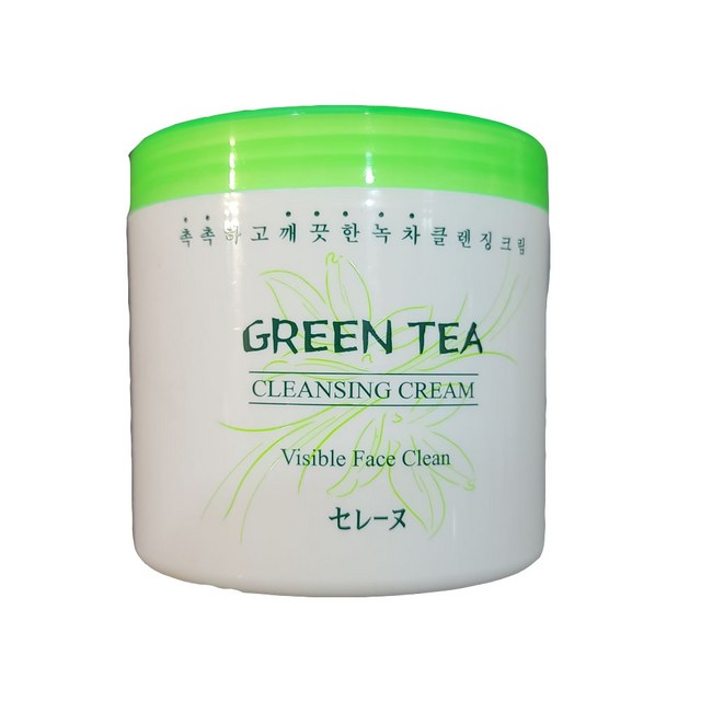 세레느 녹차 클렌징 크림 450ml 솔직 후기 | 피부 타입별 분석 - 상품 이미지 1