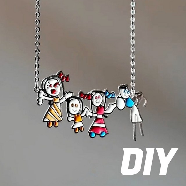 어반홈 목걸이 팔찌 팬던트 그림 주문 제작 DIY