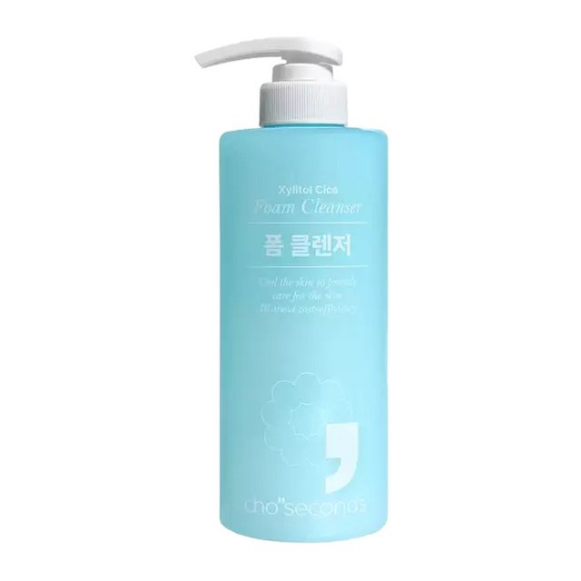 초세컨즈 자일리톨 시카 폼클렌징 500ml / 저자극 쿨링 진정 피지관리... 솔직 후기 | 실사용자 리뷰 분석 썸네일