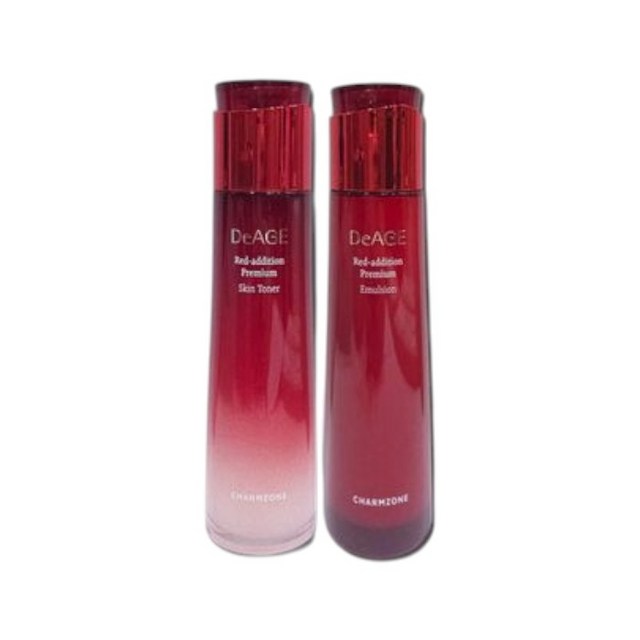 참존 디에이지 레드 애디션 프리미엄 2종세트 (토너140ml+에멀전140... 솔직 후기 | 피부 타입별 분석 - 상품 이미지 1