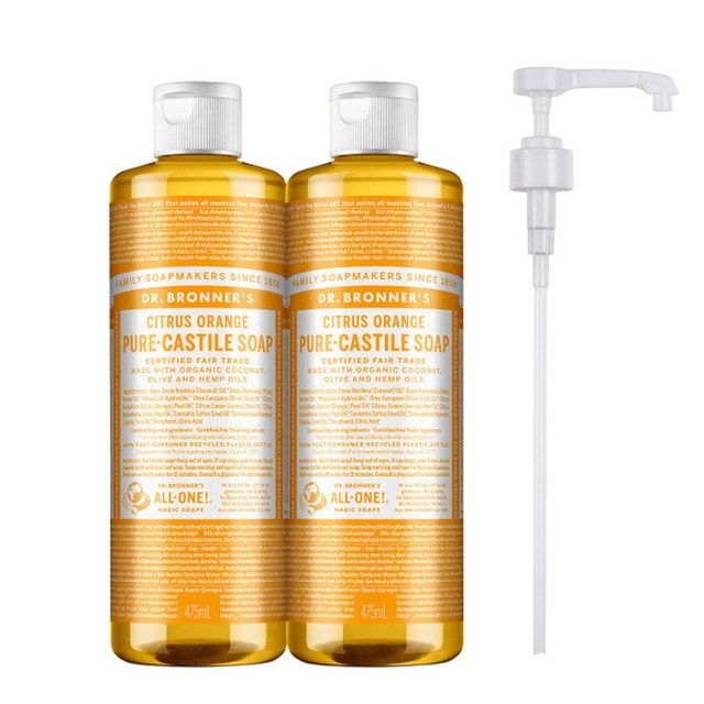 시트러스 오렌지 퓨어 캐스틸 솝 475ml x 2개 솔직 후기 | 실사용자 리뷰 분석 썸네일