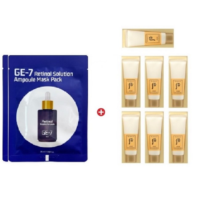 레티놀 마스크2/공진향 클렌저 폼40mlx7개(총280ml) 솔직 후기 | 피부 타입별 분석 썸네일