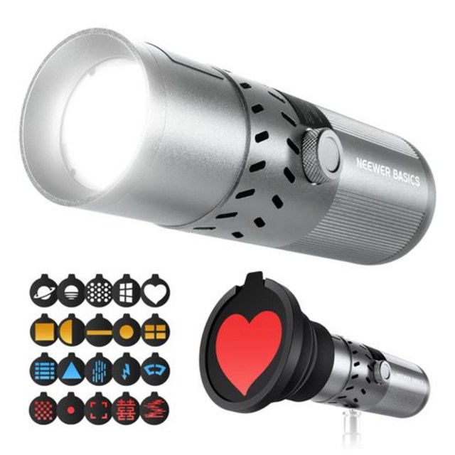 NEEWER BASICS FL20 20W RGB 촬영용 플래시 라이트 사진용 손전등 LED 스포트라이트