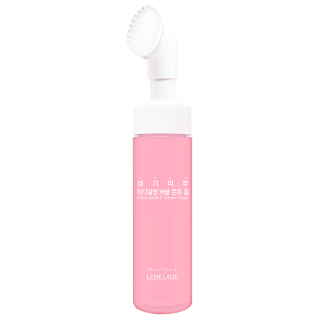 르베라쥬 PDRN 버블 쫀득 폼 클렌저200ml+버블 마스크 리퀴드 세트 시카토너패드증정 이미지 2