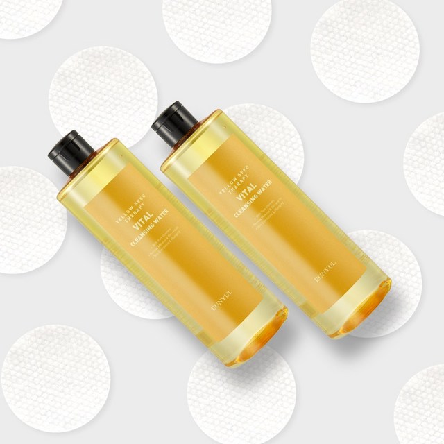 은율 옐로우씨드 테라피 바이탈 클렌징워터 500ml + 패드 70p 세트 솔직 후기 | 실사용자 리뷰 분석 - 상품 이미지 2