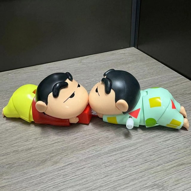 짱구야 일어나기 싫어 태엽 다이나믹 뉴라이프 블라인드 박스 피규어