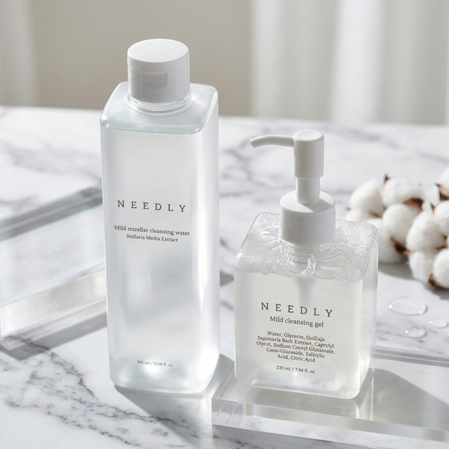 NEEDLY 니들리 마일드 클렌징세트 [클렌징 워터 390ml + 클렌징... 솔직 후기 | 실사용자 리뷰 분석 썸네일