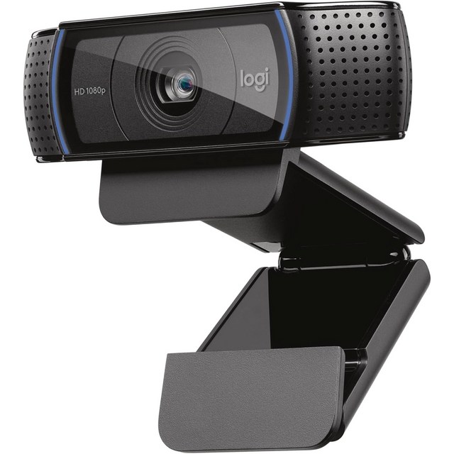 로지텍 C920 HD Pro 웹캠, VU0060, 블랙