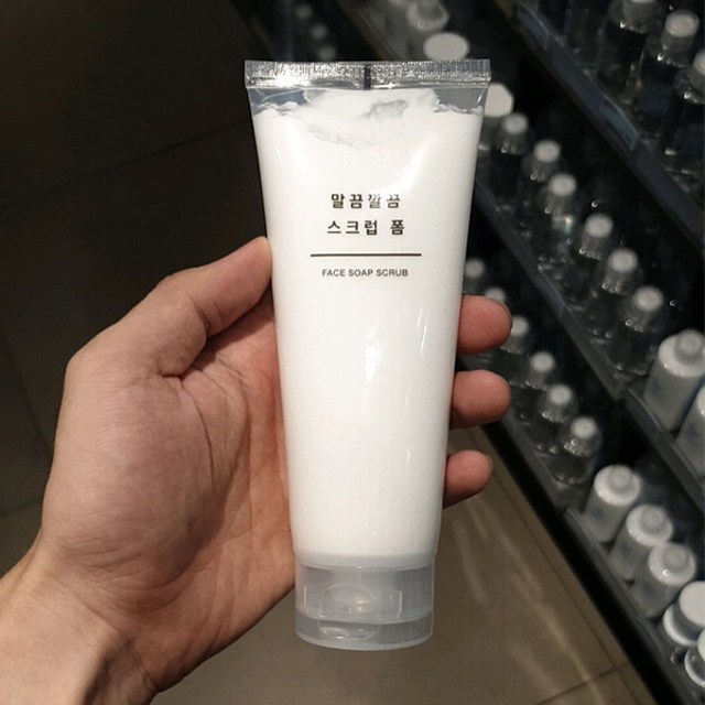 무인양품 말끔깔끔 스크럽 폼, 1개, 150ml