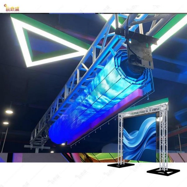 ZJZ P2.6 DJ 부스 바닥 매트 비디오 플렉시블 풀 컬러 롤링 LED 스크린 패널 TV 월 접이식 롤업 디스플레이
