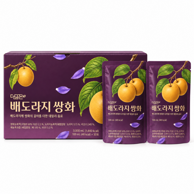 더담은 더담은 배도라지 쌍화 100ml 30포