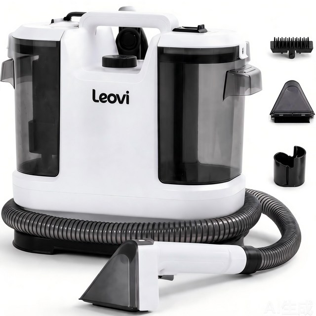 Leovi 600W 프리미엄 딥클리닝 17KPA 고성능 패브릭 청소기 가정용 카페트 침구 쇼파 습식청소기