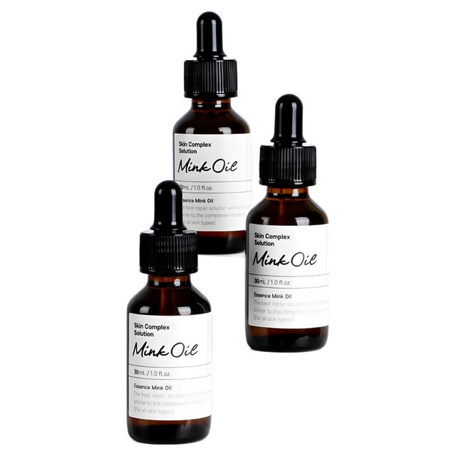 굿바이콤플렉스 페이스오일 밍크오일 무향 천연 고보습 30ml x 3개 솔직 후기 | 실사용자 리뷰 분석 - 상품 이미지 1
