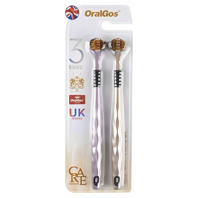 OralGos 3D 프리미엄 3면 칫솔