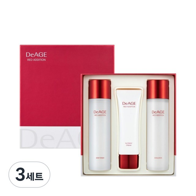 참존 디에이지 레드 애디션 클래식 스킨케어 세트 전용 기프트 박스 솔직 후기 | 피부 타입별 분석 썸네일