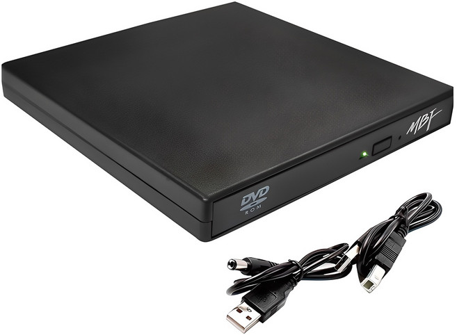 엠비에프 USB 2.0 A타입 외장 ODD CD DVD 콤보, MBF-U2ODD, 1개