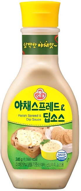 오뚜기 야채 샌드위치 스프레드, 245g, 1개