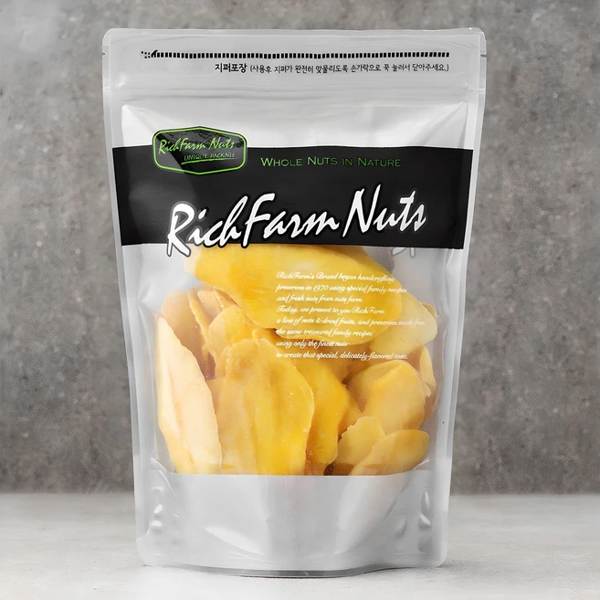 리치팜너트 건망고 슬라이스, 400g, 1개 - 쿠팡