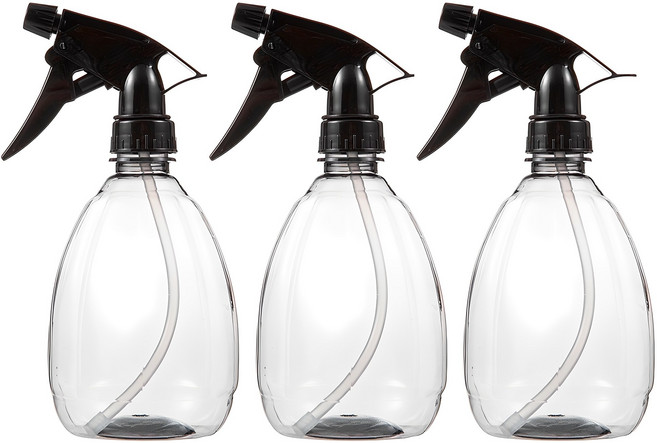 코멧 분무기 500ml, 블랙, 3개