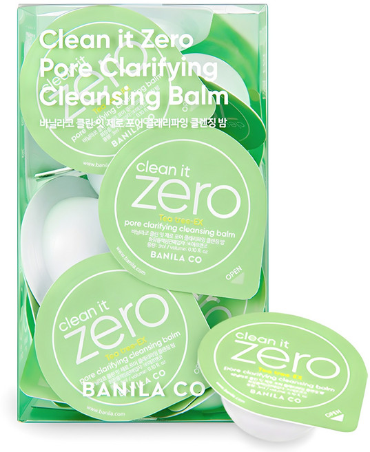 BANILA CO 芭妮蘭 Clean It Zero零感肌瞬淨卸妝霜旅行組 16個入, 48ml, 1盒