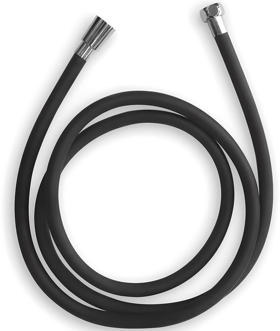 대림바스 디클린 PVC 샤워호스, 2m, 블랙