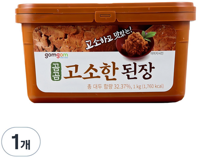 곰곰 고소한 된장, 1kg, 1개