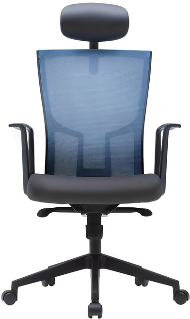 시디즈 T20 탭플러스 블랙 메쉬의자 TNA200HF, 블랙프레임 클라우디블루