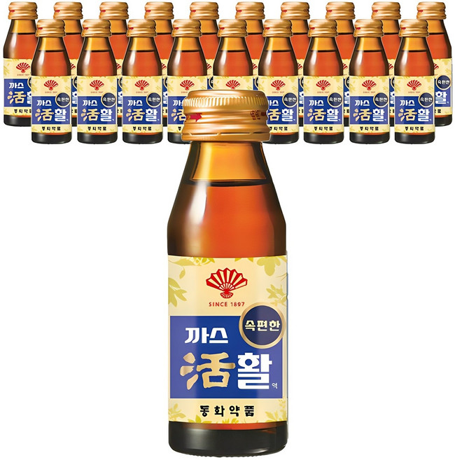 동화약품 부채표 까스활 소화제, 75ml, 20개